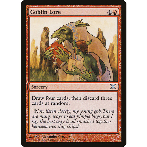 Goblin Lore FOIL - 10E
