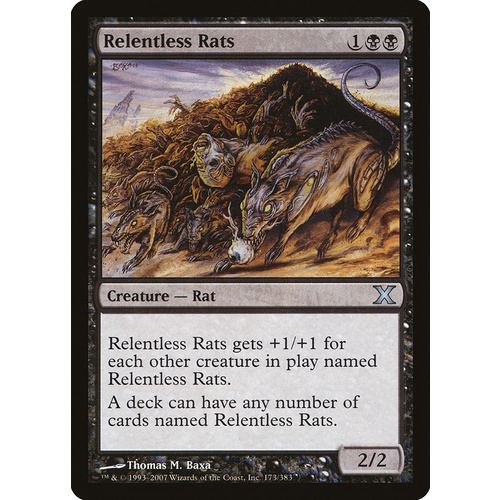 Relentless Rats FOIL - 10E