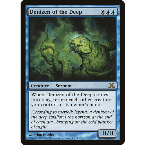 Denizen of the Deep FOIL - 10E