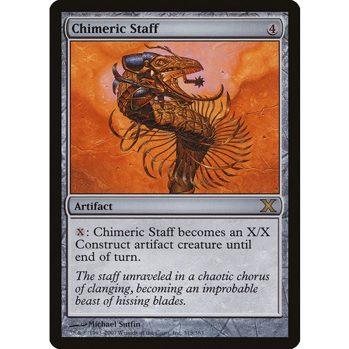 Chimeric Staff FOIL - 10E
