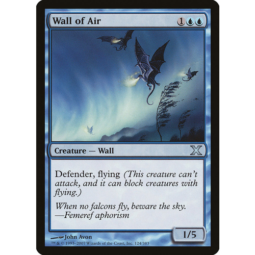 Wall of Air FOIL - 10E