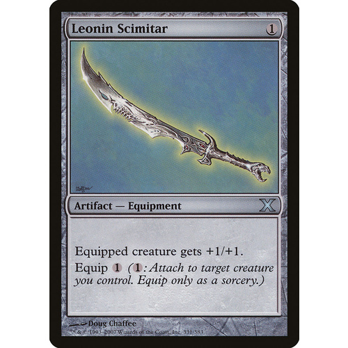 Leonin Scimitar FOIL - 10E