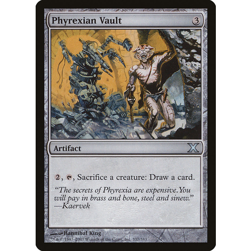 Phyrexian Vault FOIL - 10E