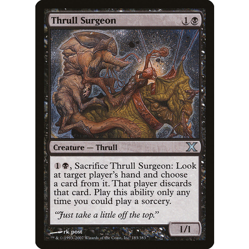 Thrull Surgeon FOIL - 10E