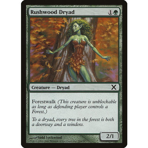 Rushwood Dryad FOIL - 10E
