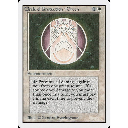Circle of Protection: Green - 2ED