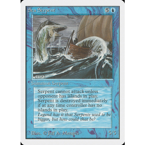 Sea Serpent - 2ED