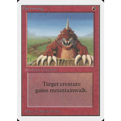 Burrowing - 2ED