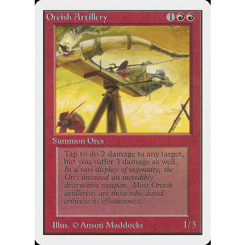 Orcish Artillery - 2ED