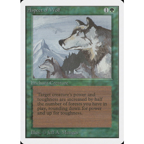 Aspect of Wolf - 2ED