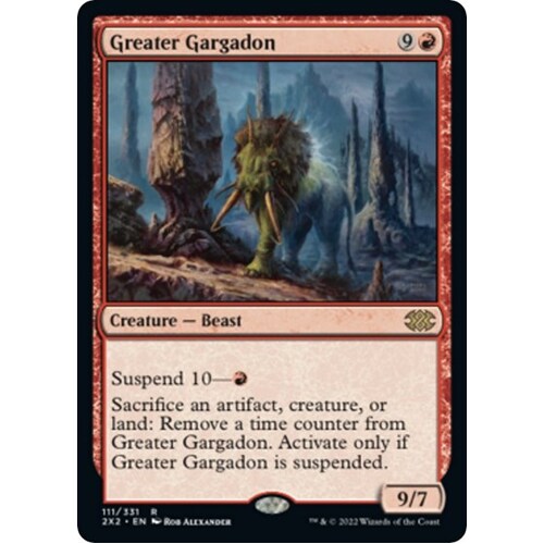 Greater Gargadon - 2X2