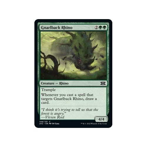 Gnarlback Rhino - 2X2