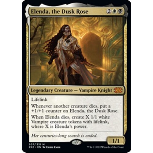 Elenda, the Dusk Rose - 2X2