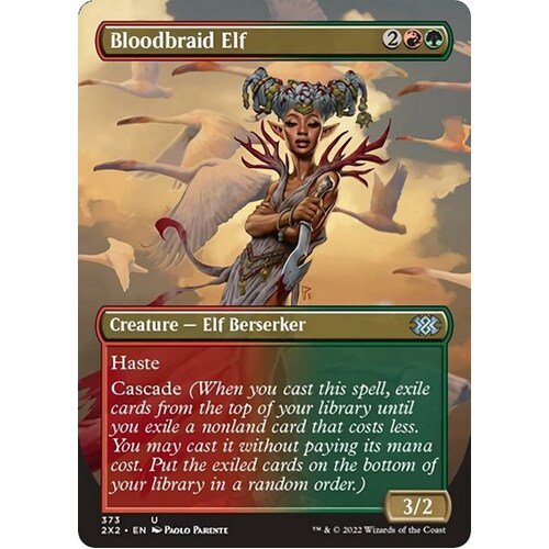 Bloodbraid Elf (Borderless) - 2X2