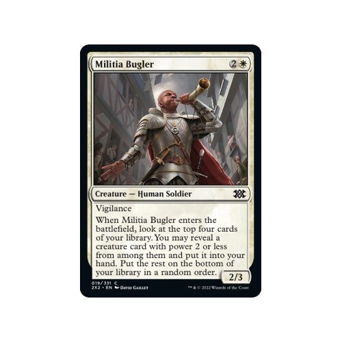 Militia Bugler FOIL - 2X2