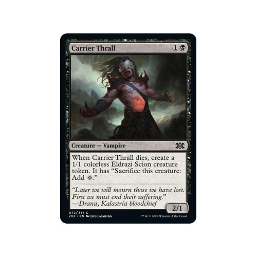 Carrier Thrall FOIL - 2X2
