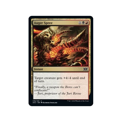 Auger Spree FOIL - 2X2