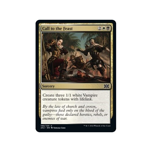 Call to the Feast FOIL - 2X2