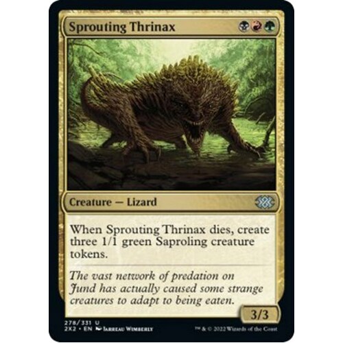 Sprouting Thrinax FOIL - 2X2