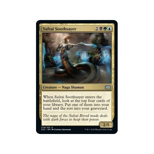 Sultai Soothsayer FOIL - 2X2