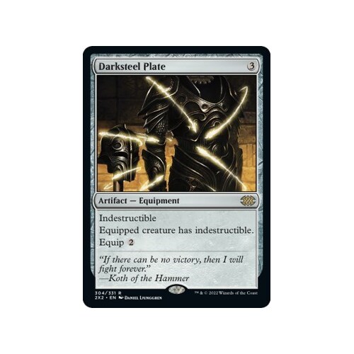 Darksteel Plate FOIL - 2X2