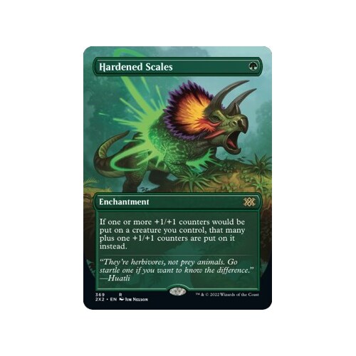 Hardened Scales (Borderless) FOIL - 2X2