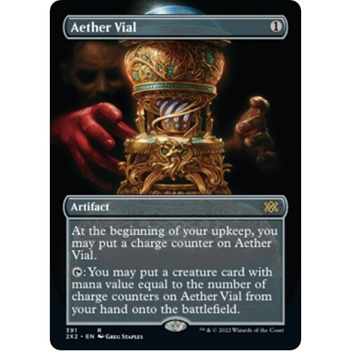 Aether Vial (Borderless) FOIL - 2X2