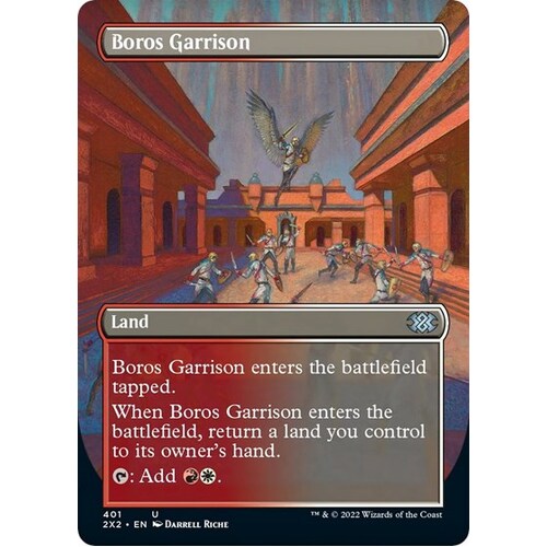 Boros Garrison (Borderless) FOIL - 2X2
