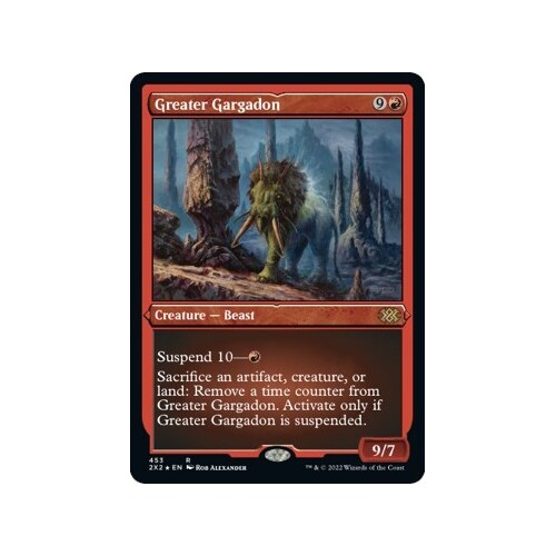 Greater Gargadon (Foil Etched) - 2X2