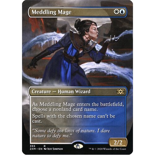 Meddling Mage (Borderless) - 2XM