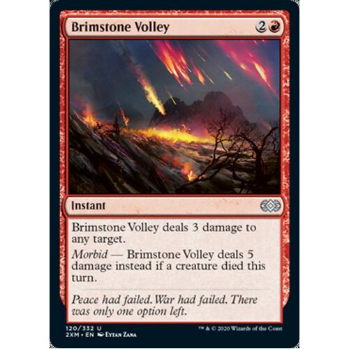 Brimstone Volley FOIL - 2XM