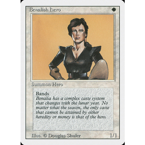 Benalish Hero - 3ED