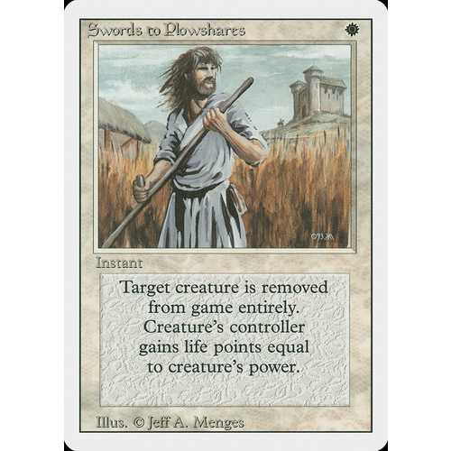 Swords to Plowshares - 3ED