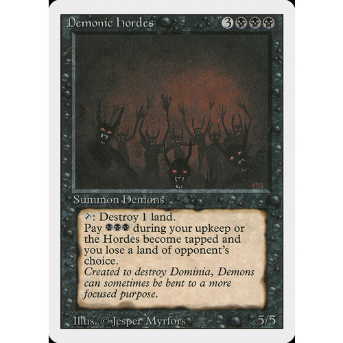 Demonic Hordes - 3ED