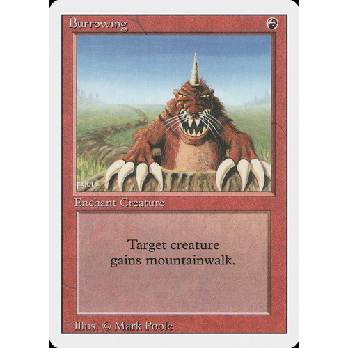 Burrowing - 3ED