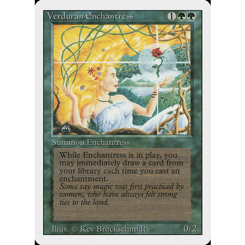 Verduran Enchantress - 3ED