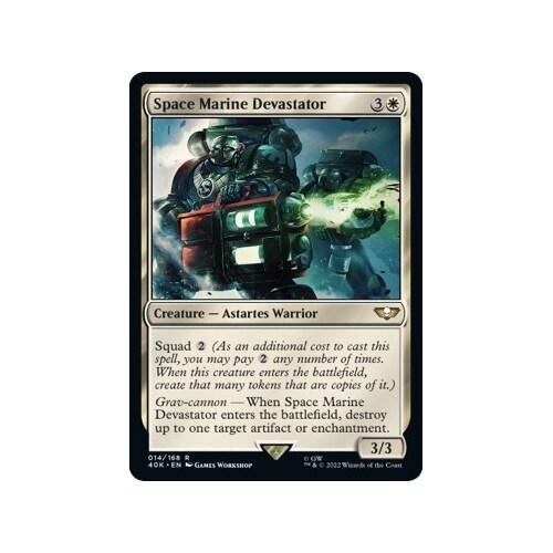 Space Marine Devastator - 40K