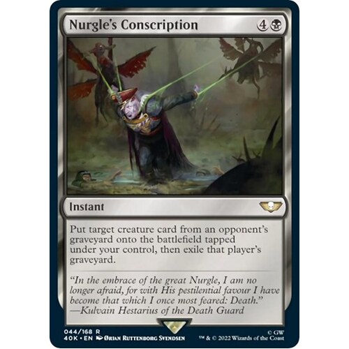 Nurgle's Conscription - 40K