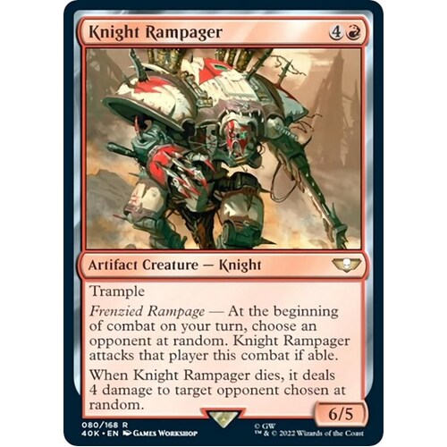 Knight Rampager - 40K