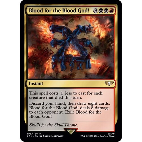 Blood for the Blood God! - 40K