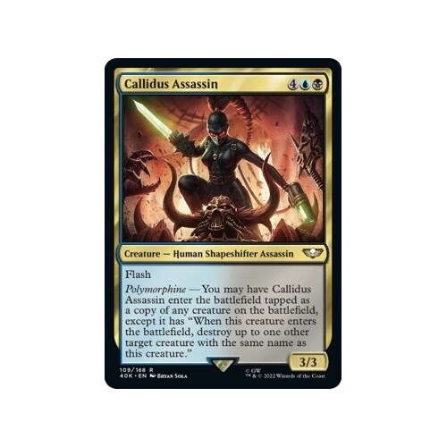 Callidus Assassin - 40K