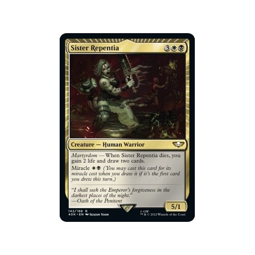 Sister Repentia - 40K