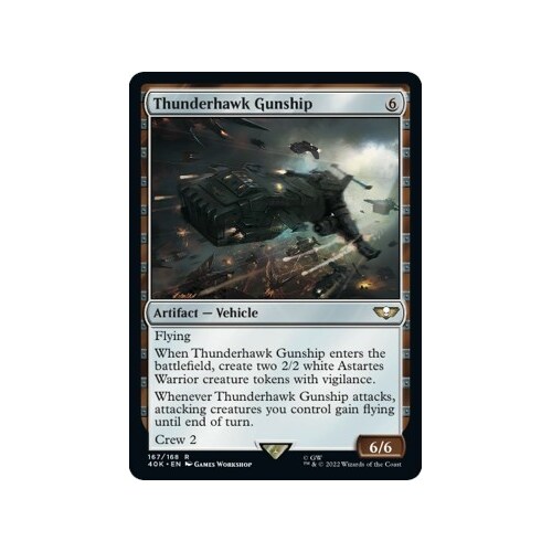 Thunderhawk Gunship - 40K
