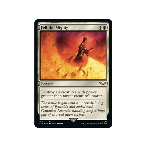 Fell the Mighty - 40K