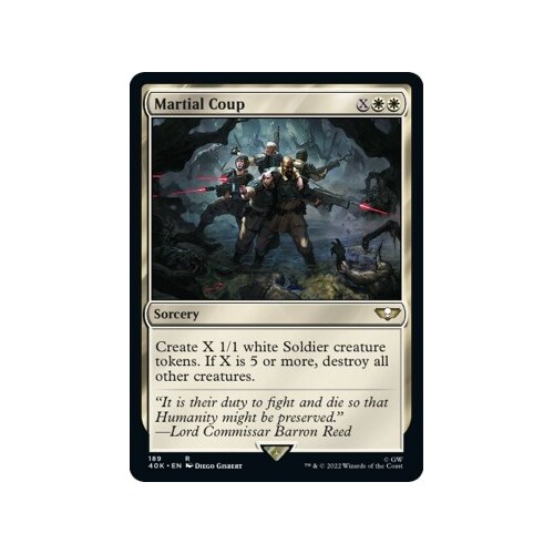 Martial Coup - 40K
