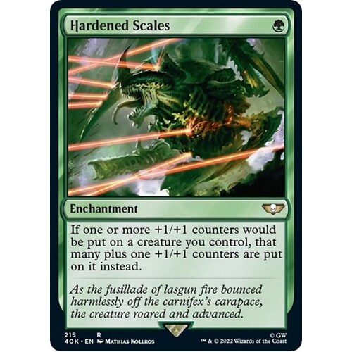 Hardened Scales - 40K
