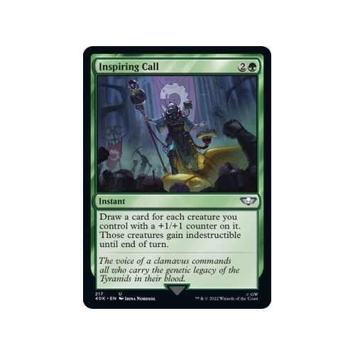 Inspiring Call - 40K