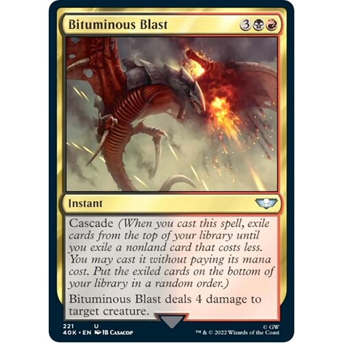 Bituminous Blast - 40K