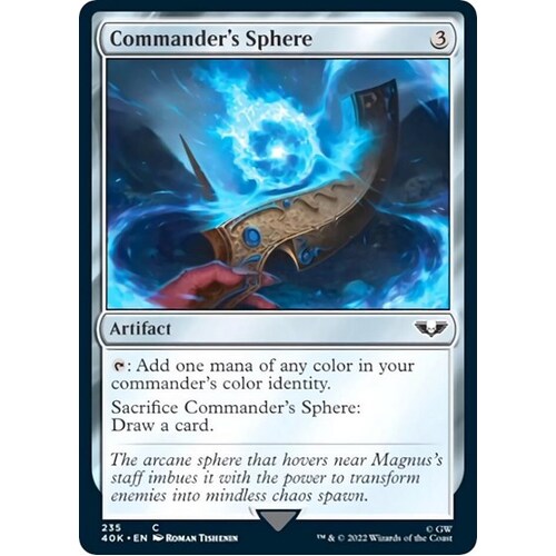 Commander's Sphere (235) - 40K