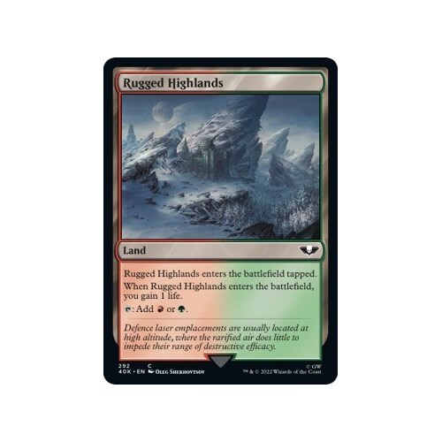 Rugged Highlands - 40K